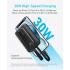 Anker Zolo Power Bank, 10,000mAh 30W Max Fast Portable Charger with Built-in USB-C and MFi Certified Lightning Cables, USB-C&A, Battery Pack for iPhone 16/15 Series, MacBook, Galaxy - Black